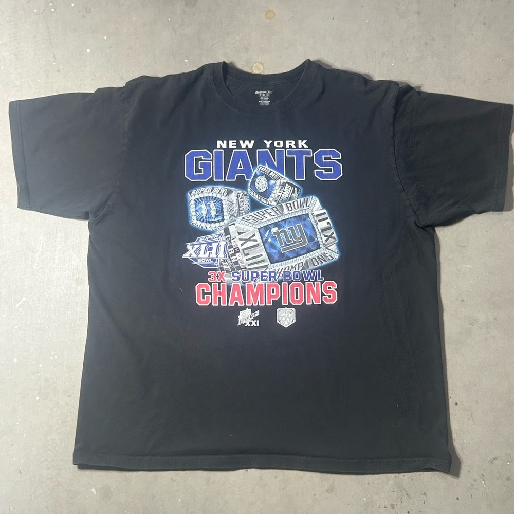 1998 New York Giants Rings tee